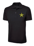 Embroidered Pakistani Flag Poloshirt, Embroidered Pakistani flag left chest logo