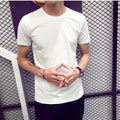 Men's Casual Loose T Shirt Breathable Oversized Style for Weekend Outings