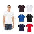 Bella Canvas Unisex Jersey v-neck t-shirt 3005 - Unisex, Shoulder taping
