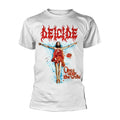 DEICIDE - ONCE UPON THE CROSS (WHITE) WHITE T-Shirt Large