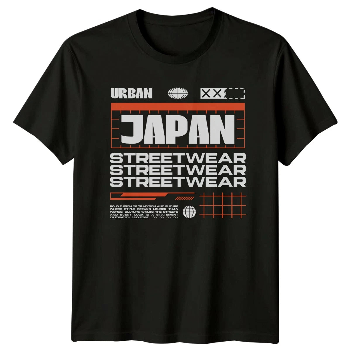 Bold Fusion Of Tradition And T-Shirt Japanese Streetwear Streetwear Gift For Him