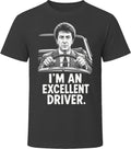 Raymond Babbitt I'm an Excellent Driver Rain Man Iconic 80s Movie T Shirt