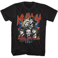 Def Leppard 1987 Hysteria Band Drawing  Men's T Shirt Rock Music Band Merch