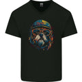 A Cool Shih Tzu Dog Mens V-Neck Cotton T-Shirt