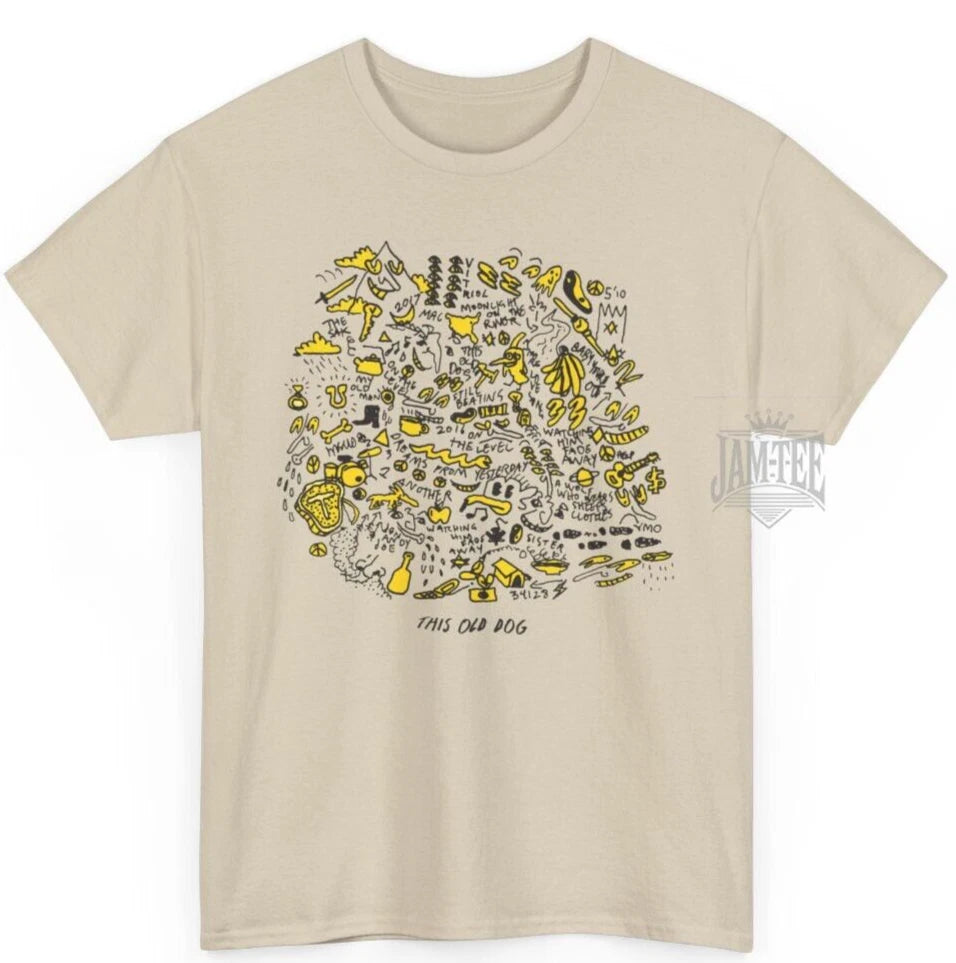 Mac Demarco 'This Old Dog' Album Art T-Shirt - Mac Demarco Unisex Tee