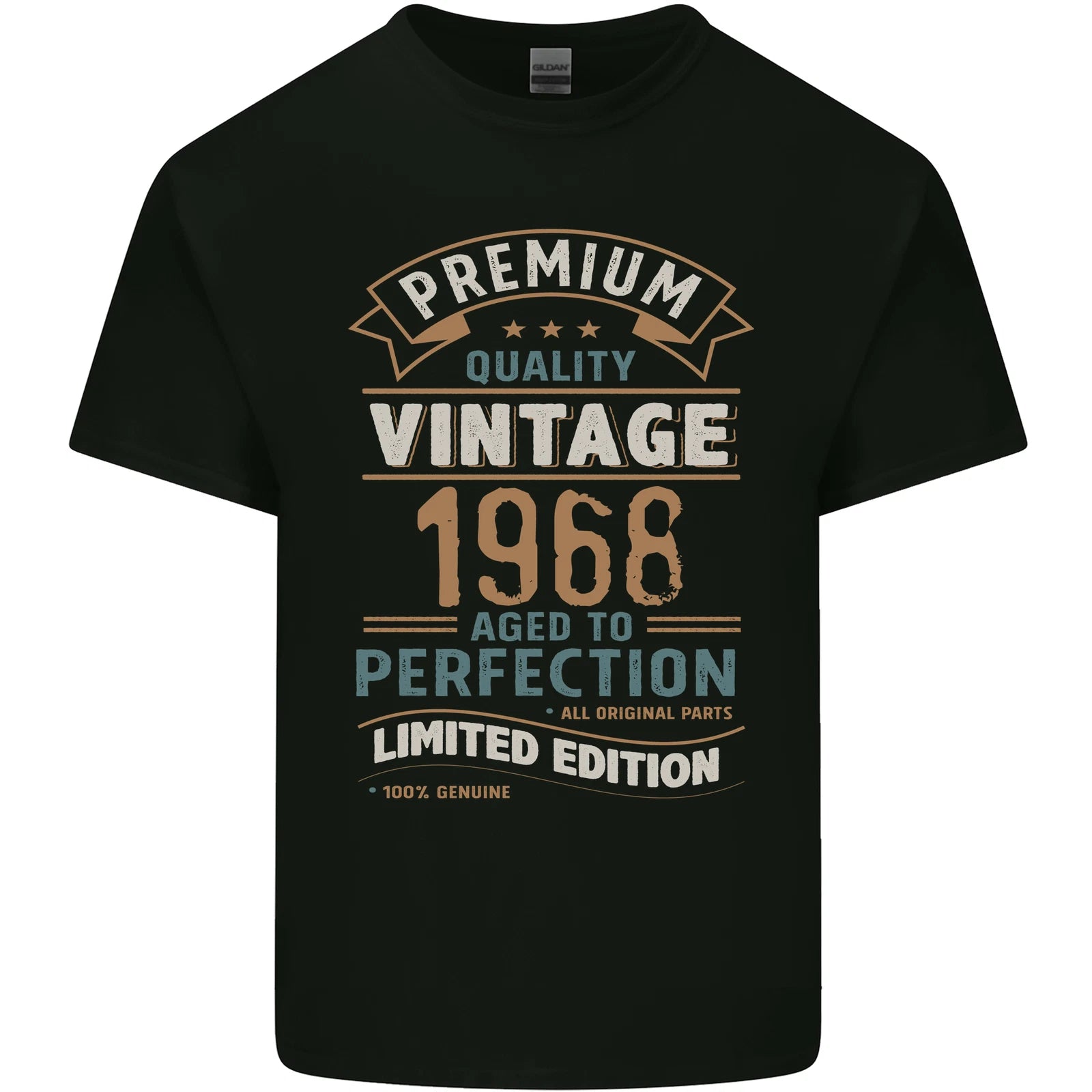 Premium Vintage 58th Birthday 1968 Mens Light Cotton T-Shirt
