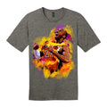 NEW Art Society LA LEGEND WATERCOLOR Tee Shirt HEATHER CHARCOAL SM-4XL MADE USA