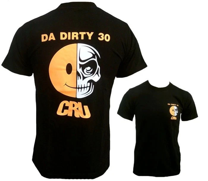 Best Off Design Da Dirty 30 Fun Bad Smile Ghost Emoji Black T-Shirt M L XL XXL