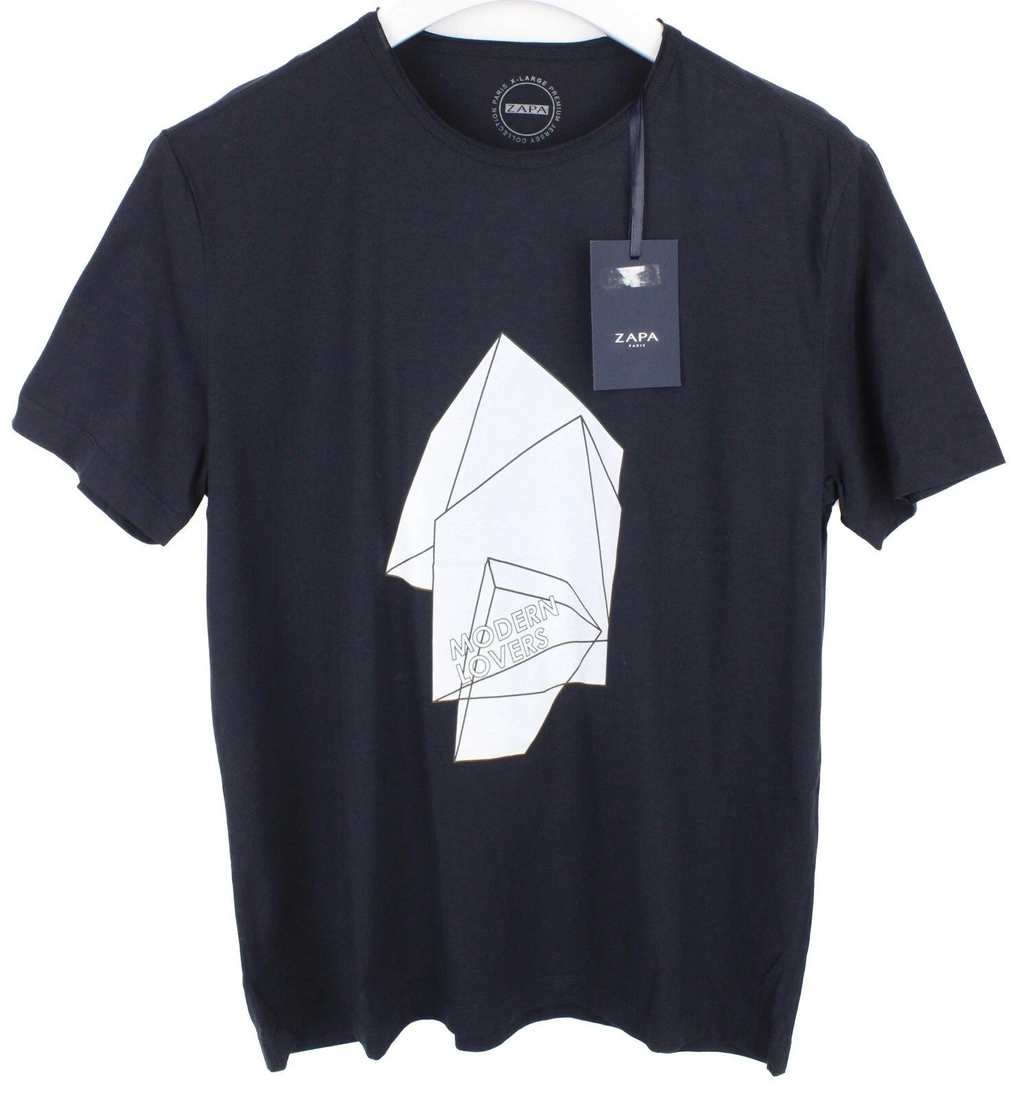 ZAPA Premium Jersey Collection T-Shirt Mens XL S/S Modern Lovers Logo