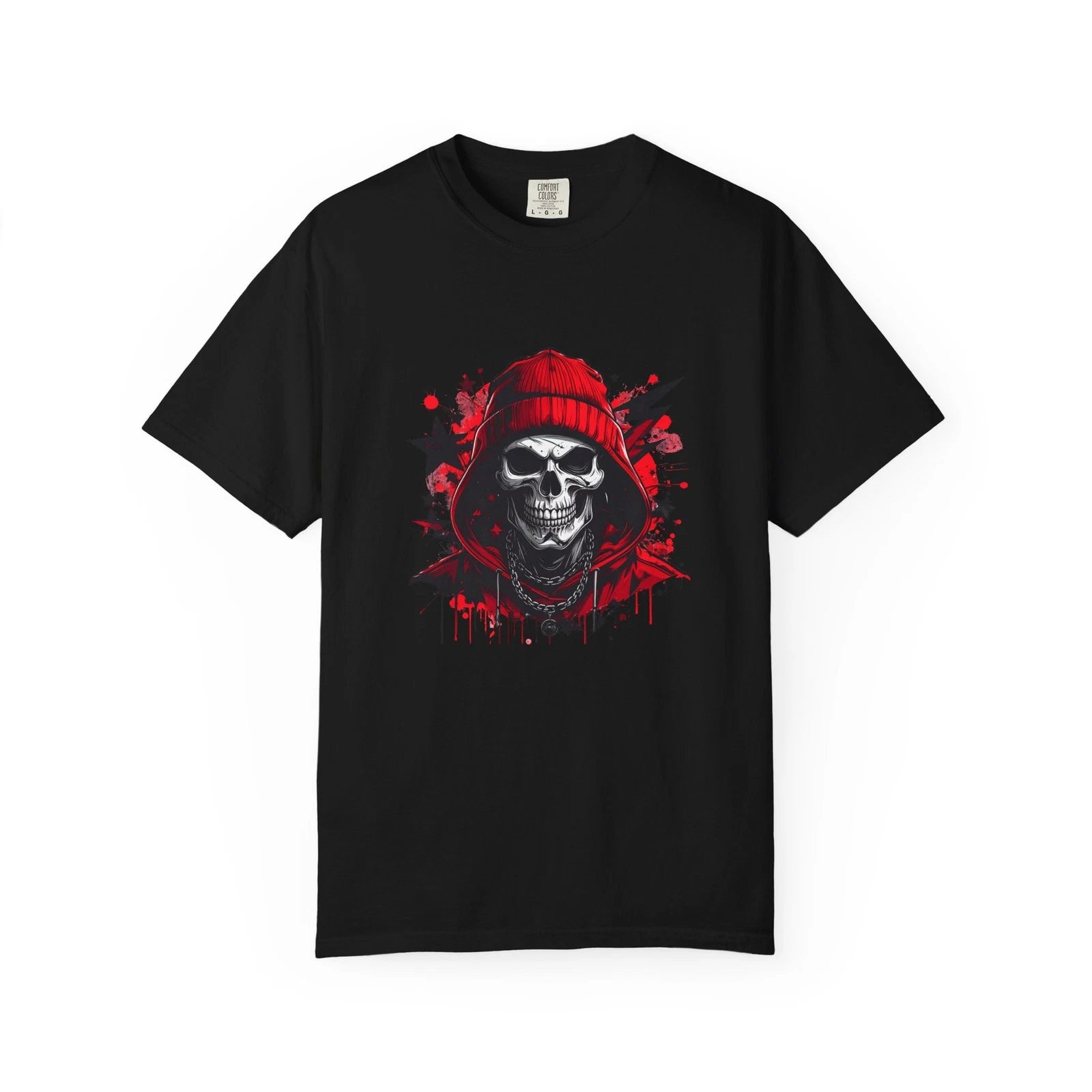 Urban skull T-Shirt, Unisex Inspirational Tee, Colorful Graphic Shirt, [...]