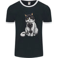 I Love Cats Cute Kitten Mens Ringer T-Shirt FotL