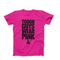 Tough Guys Wear Pink tshirt mens beast cancer shirt beast cancer graphic tees