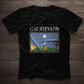 Cat Stevens - The Very Best of Cat Stevens 1989 Black T-Shirt S-5XL Q4541