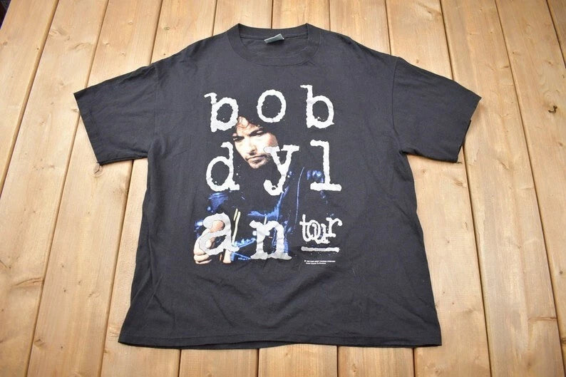 Vintage 1992 Bob Dylan Tour Graphic T-shirt