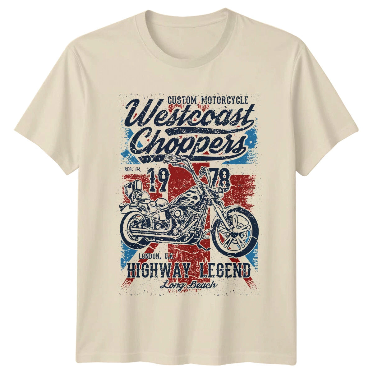 Westcoast Choppers 1978 Motorcycle Mens T-Shirt Womens Tee Graphic Unisex