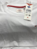 Lee Cooper Originals Men's T-Shirt 2Pairs Size L Short Sleeve Cotton White New