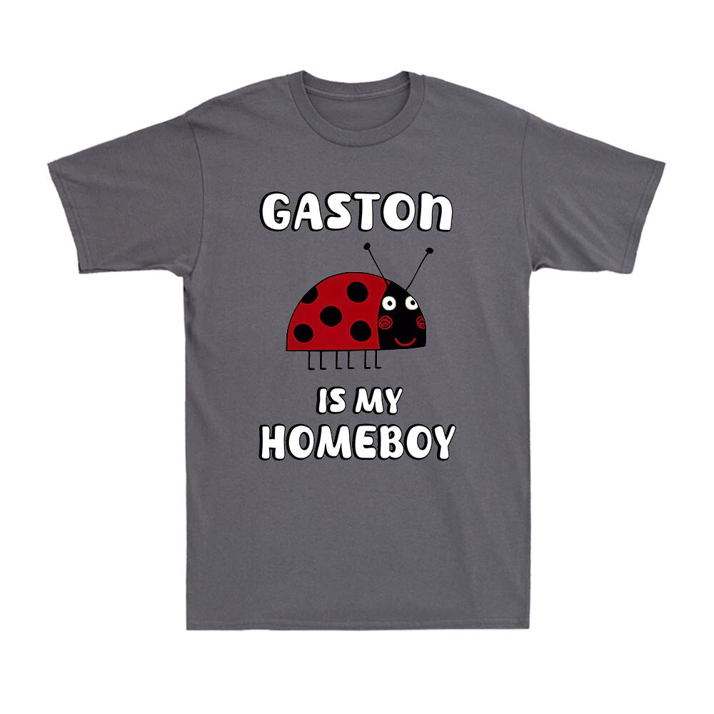 My Homeboy Ladybird Funny Gift Novelty Vintage Men's Cotton T-Shirt Short Sleeve