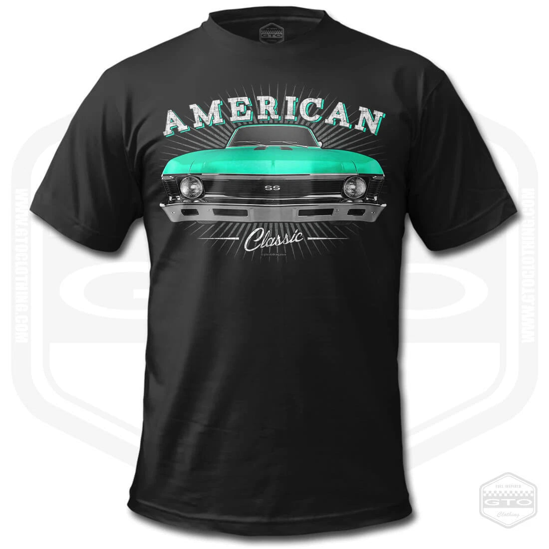 1969 Nova Classic Vintage Classic Car Men's T-Shirt Gift Car Guy