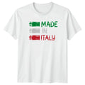 Made In Italy T-Shirt Italian Culture European Heritage Birthday Gift