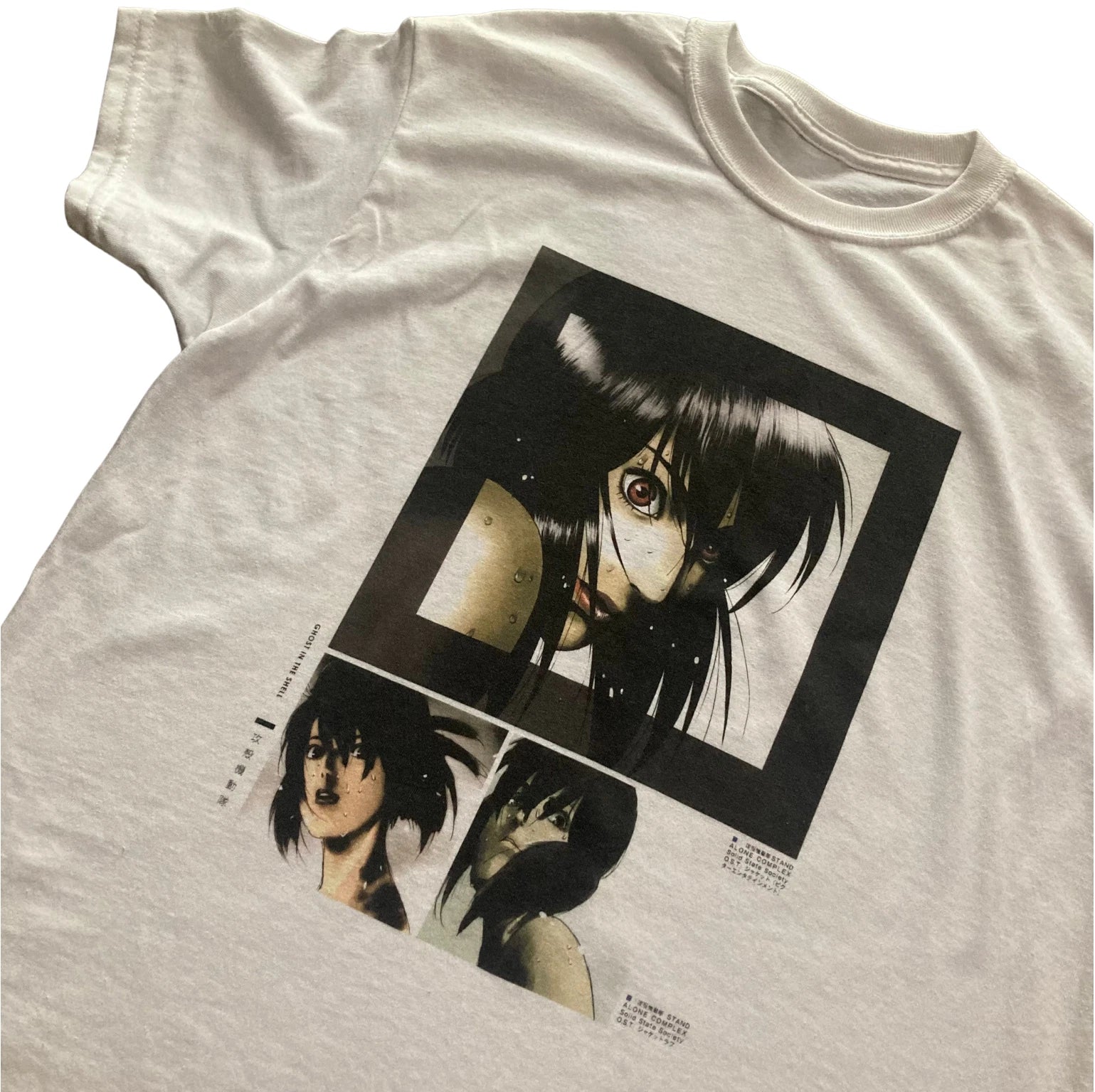 GHOST IN THE SHELL - STAND ALONE COMPLEX MOTOKO TSHIRT - HIGH QUALITY PRINT