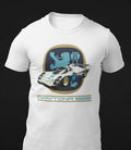 1986 Holbert-Lowenbrau 962 IMSA GTP Racecar White T-Shirt