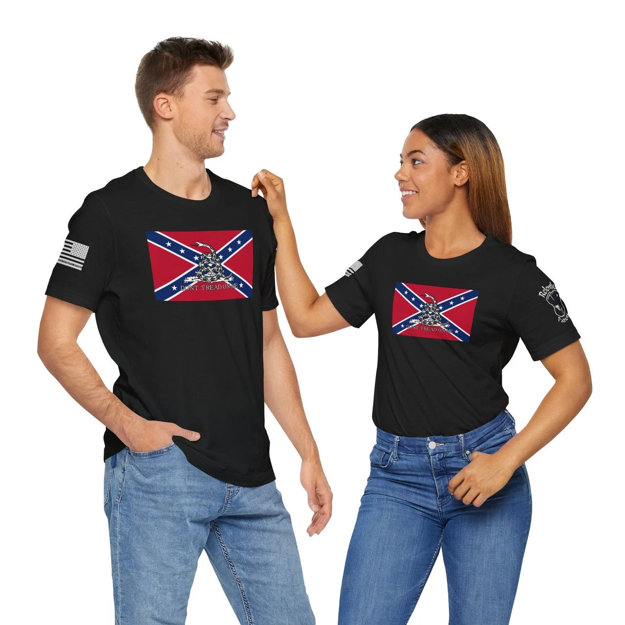 Southern Dixie Series: Don't Tread On Me Rebel - Unisex T-Shirt