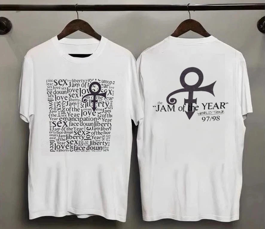 Vintage Prince 90s Jam Of The Year 97 98 Love T-Shirt S-5XL