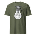 Grenade Shirt Lightbulb Grenade Powerful Ideas Electrician T-Shirt Size S-3XL