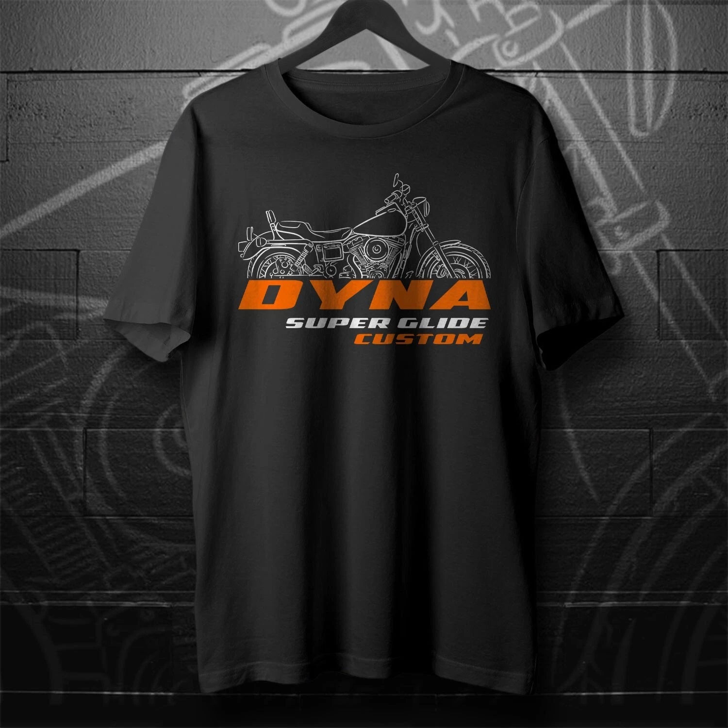 For HD FXDC Dyna Super Glide Custom fans 1992-2014 - Motorcycle T-Shirt