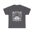 Skull & Car Graphic Tee, Edgy Men's T-Shirt, Casual Streetwear Top, Unique [...]