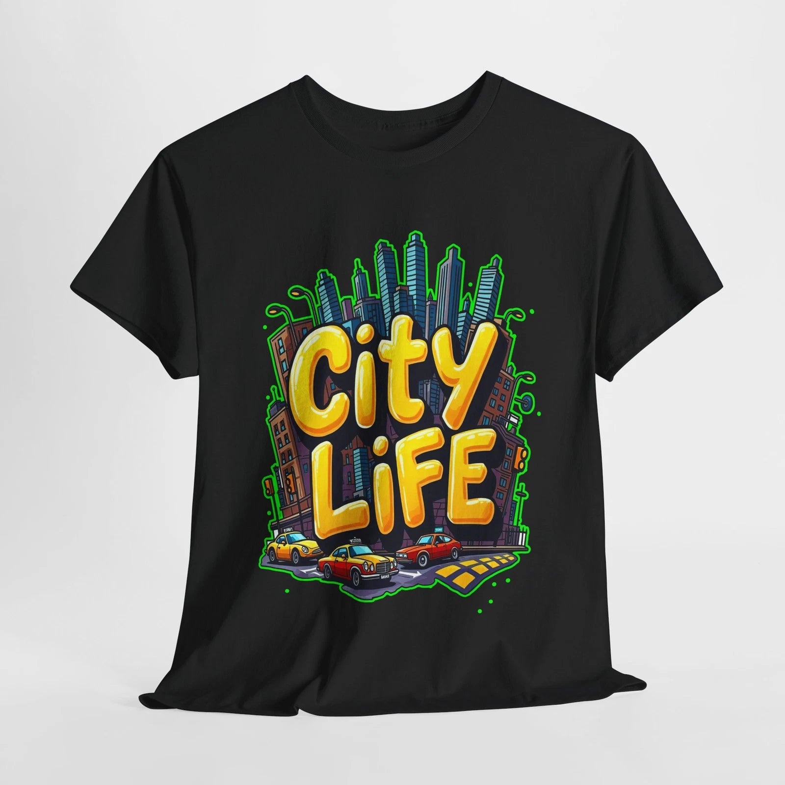 City Life Graphic Tee, Urban Fashion Shirt, Casual Everyday Wear, Gift for [...]