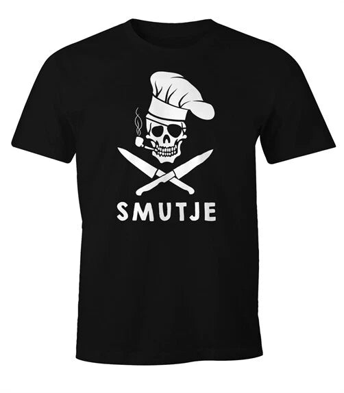 Men's T-Shirt Chef Smutje Pirate Fun Shirt Moonworks®