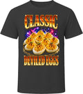Deviled Eggs Vintage Retro 90s Food Lover Gift T Shirt
