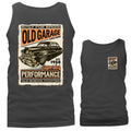 Old School Grage Hot Rod Custom Classic Vintage Car Automobile Graphic Tank Top
