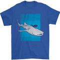 A Whale Shark and Scuba Diver Mens T-Shirt 100% Cotton