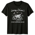 Sorry I Cant Im Busy T-Shirt Raccoon Wildlife Birthday Gift For Him And Her
