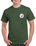 Steelers Chest T-Shirt Pittsburgh Football Pit GPS02