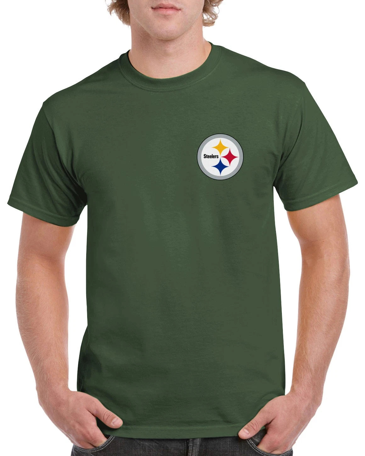 Steelers Chest T-Shirt Pittsburgh Football Pit GPS02