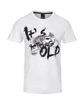 Bench Getting Old Urban Streetwear Men's White T-Shirt NWT
