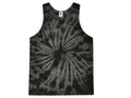 Colortone Black Tie Dye Tank Top Sleeveless T-Shirt Adult Unisex S-3XL Cotton