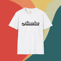 Retro America Script Tee
