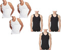 Mens Vests Singlet 100% Cotton Vest Tops for Mens Soft Vest Undershirt