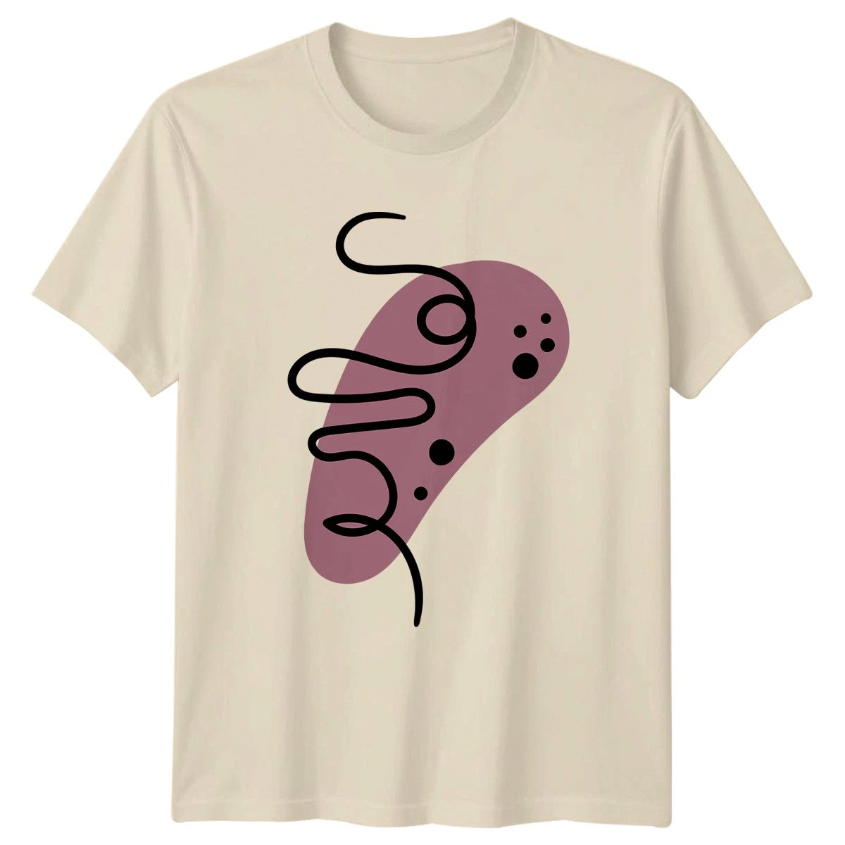 Modern Abstract Organic Shape Dots T-Shirt Organic Shapes Abstract Art Birthday