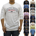 Jack & Jones Mens T Shirts Crew Neck Casual Cotton Tee Long Sleeve T Shirt M-2XL