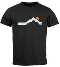 Men's T-Shirt Mountain Hiking Nature Outdoor Print Shirt with Print Fashion