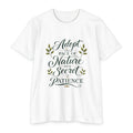 Pace of Nature Transparent CVC Tee Unisex Earthy Aesthetic Made in USA