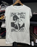 Vintage Patti Smith Tour Rare Design White Unisex Shirt Reprint