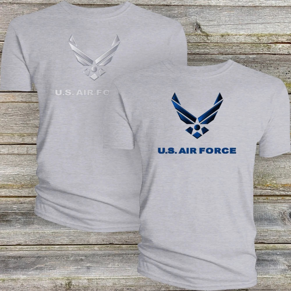 US Air Force USAF T Shirt Military Physical Training PT Workout Exercise FUF01
