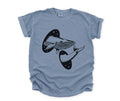 CELESTIAL WHALE TEE | COMFORT COLORS® TRIPPY SEA LIFE TEE | UNIQUE WEIRD TEES