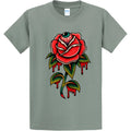 NEW Art Society EYEBALL STONE GREEN Tee Shirt SMALL-4XLARGE MADE IN USA